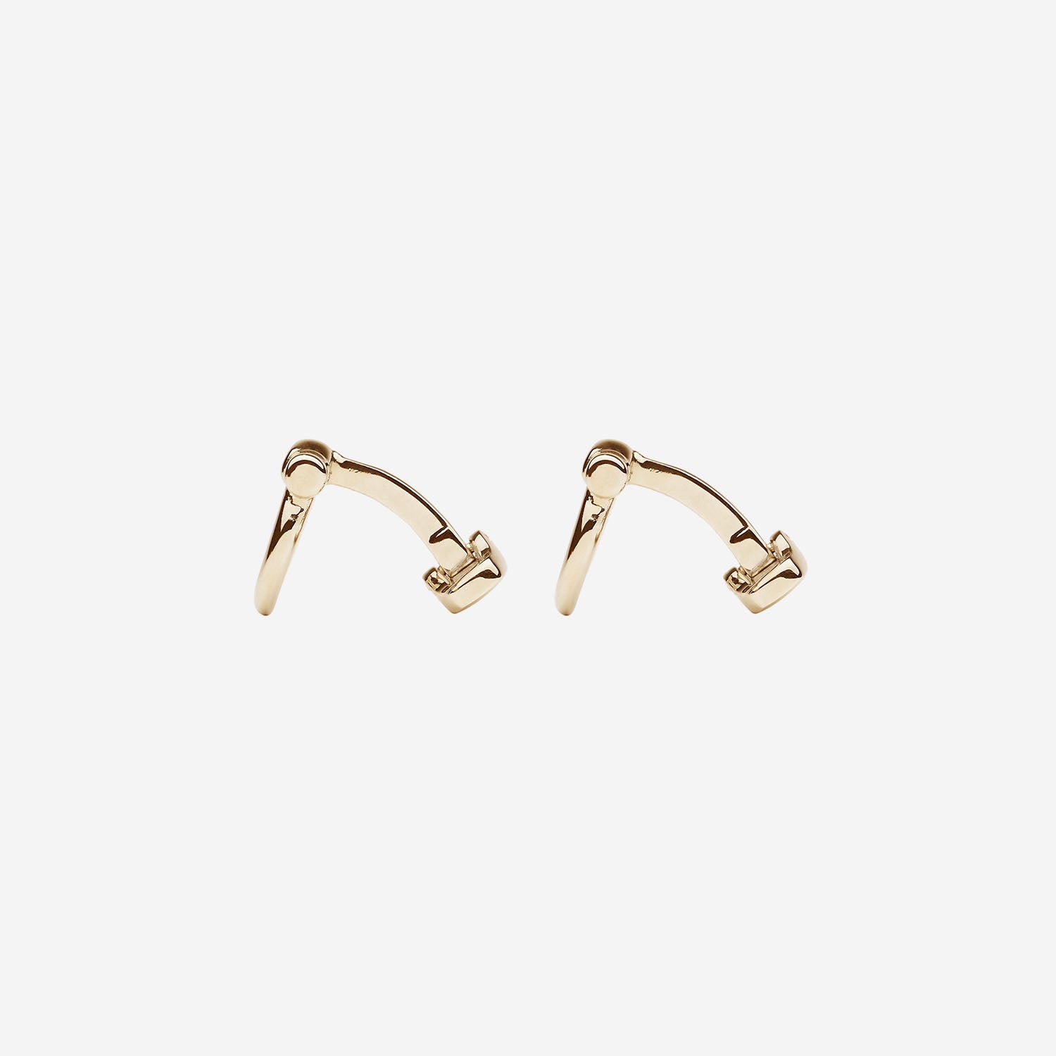 GEMELLI GANCINI IN OTTONE 775189 001 SALVATORE FERRAGAMO 