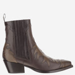 STIVALETTI PARMA IN PELLE SR3651H MILITARE SARTORE 