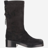 STIVALE IN PELLE SCAMOSCIATA SR5030 NERO SARTORE 