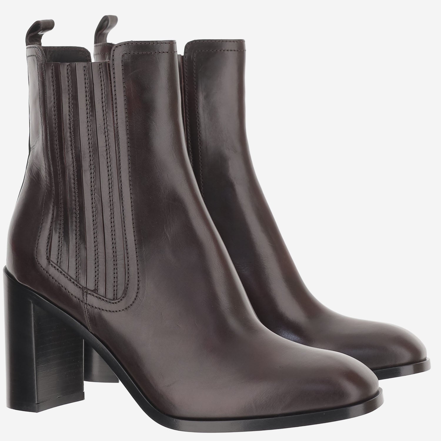 STIVALETTI IN PELLE SR5039 BORDEAUX SARTORE 