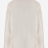 CAMICIA IN SETA CON FIOCCO W26110 0101 SASUPHI 