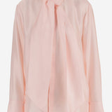 CAMICIA IN SETA CON FIOCCO W26110 0200 SASUPHI 