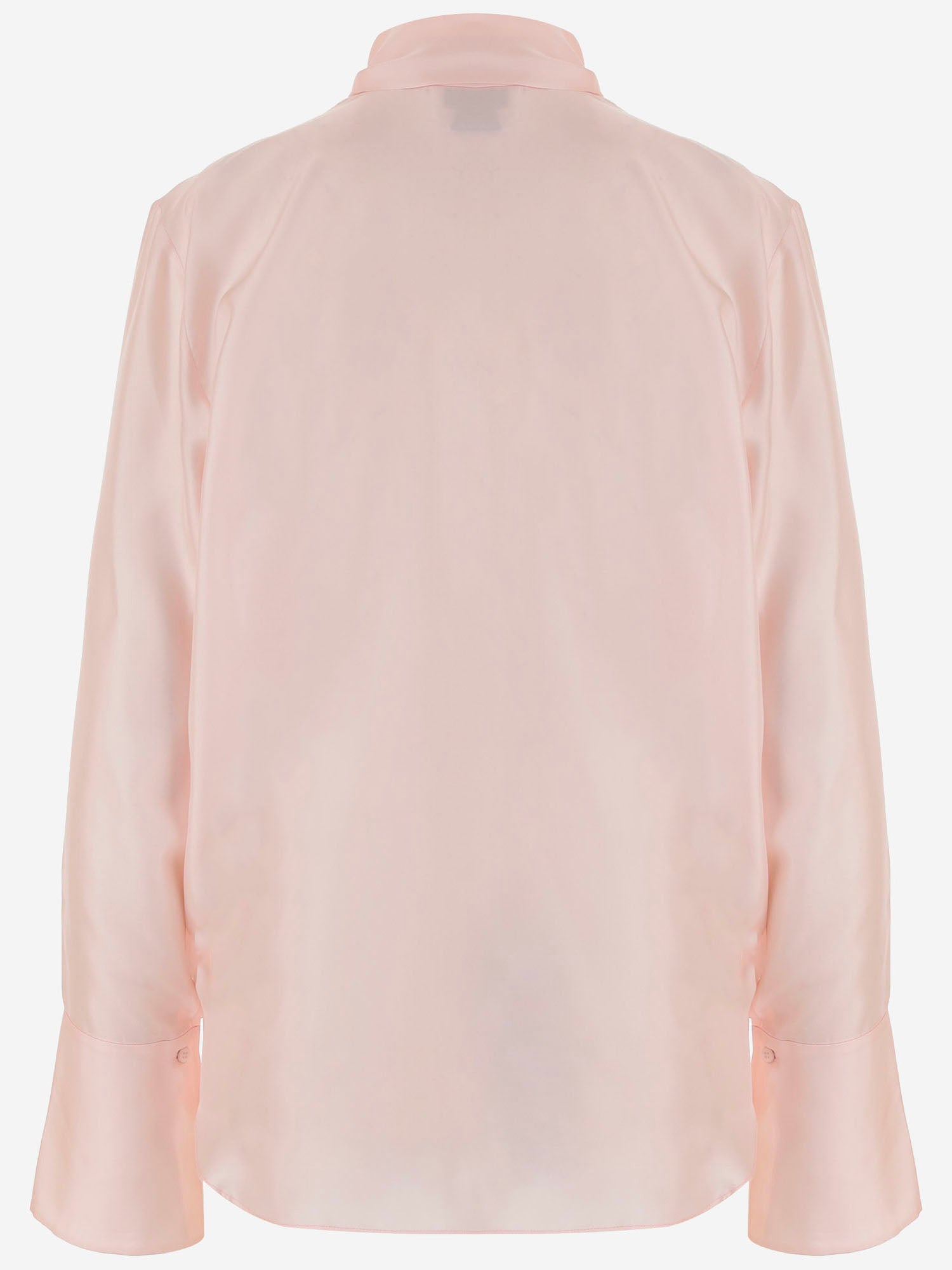 CAMICIA IN SETA CON FIOCCO W26110 0200 SASUPHI 