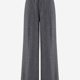 PANTALONI SARTORIALI IN LANA E CASHMERE STRETCH W26314 0950 SASUPHI 