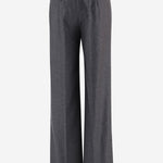 PANTALONI SARTORIALI IN LANA E CASHMERE W26320Q 0950 SASUPHI 
