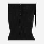 POLO A MANICHE LUNGHE IN CASHMERE E SETA W26614 0900 SASUPHI 
