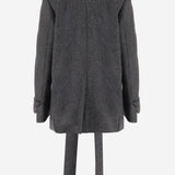 GIACCA IN LANA CON CINTURA W26702 0950 SASUPHI 