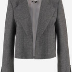GIACCA IN LANA E CASHMERE STRETCH W26713 0950 SASUPHI 