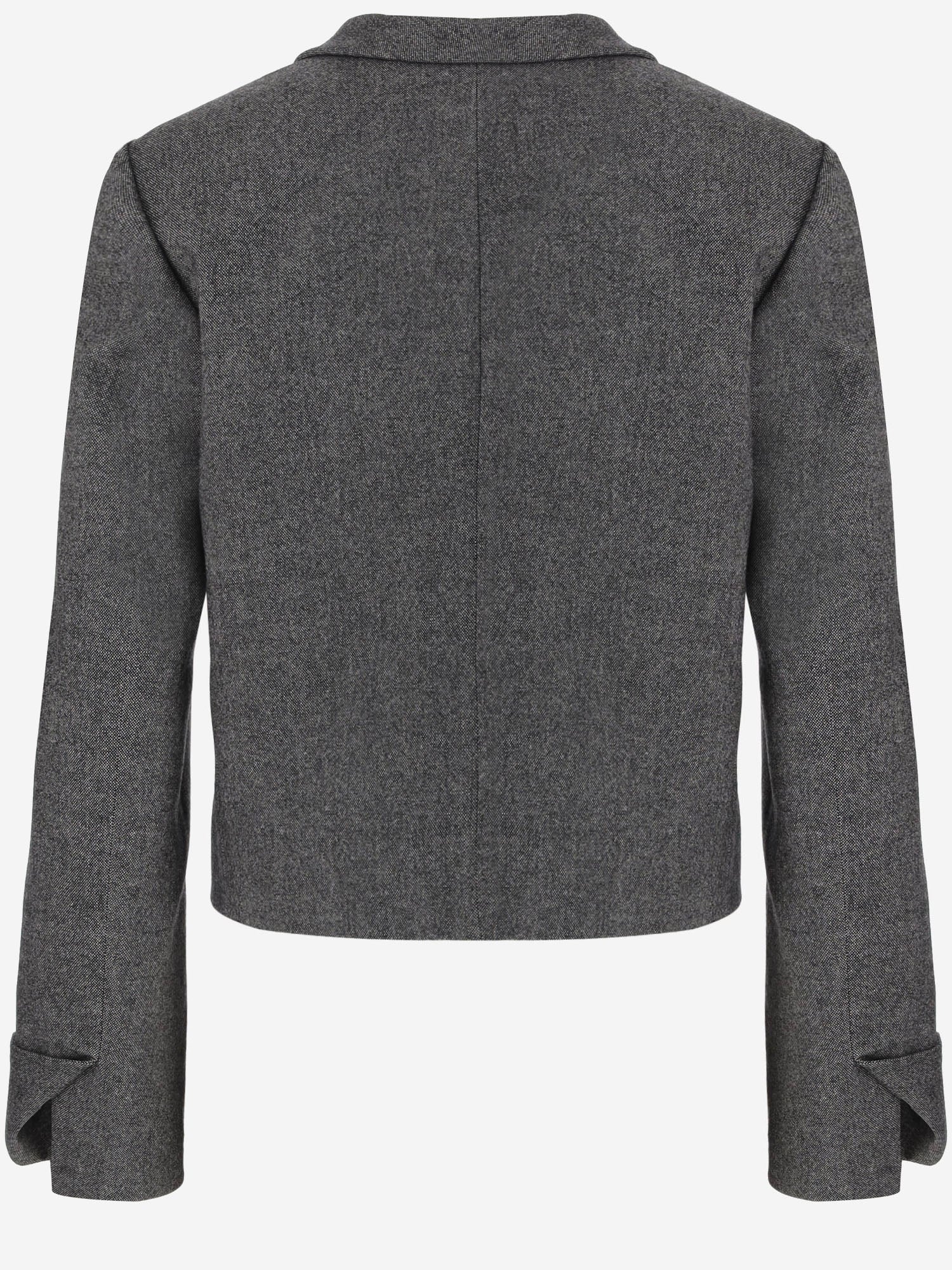 GIACCA IN LANA E CASHMERE STRETCH W26713 0950 SASUPHI 