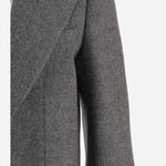 GIACCA IN LANA E CASHMERE STRETCH W26713 0950 SASUPHI 