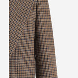 GIACCA IN LANA CON MOTIVO A QUADRI W26713Q 0800 SASUPHI 