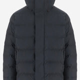 PIUMINO IN NYLON CON COLLO ALTO E TRAPUNTATURA A CANALI P31888M LEAF2310000 SAVE THE DUCK 