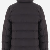 PIUMINO IN NYLON CON COLLO ALTO E TRAPUNTATURA A CANALI P31888M LEAF2340009 SAVE THE DUCK 