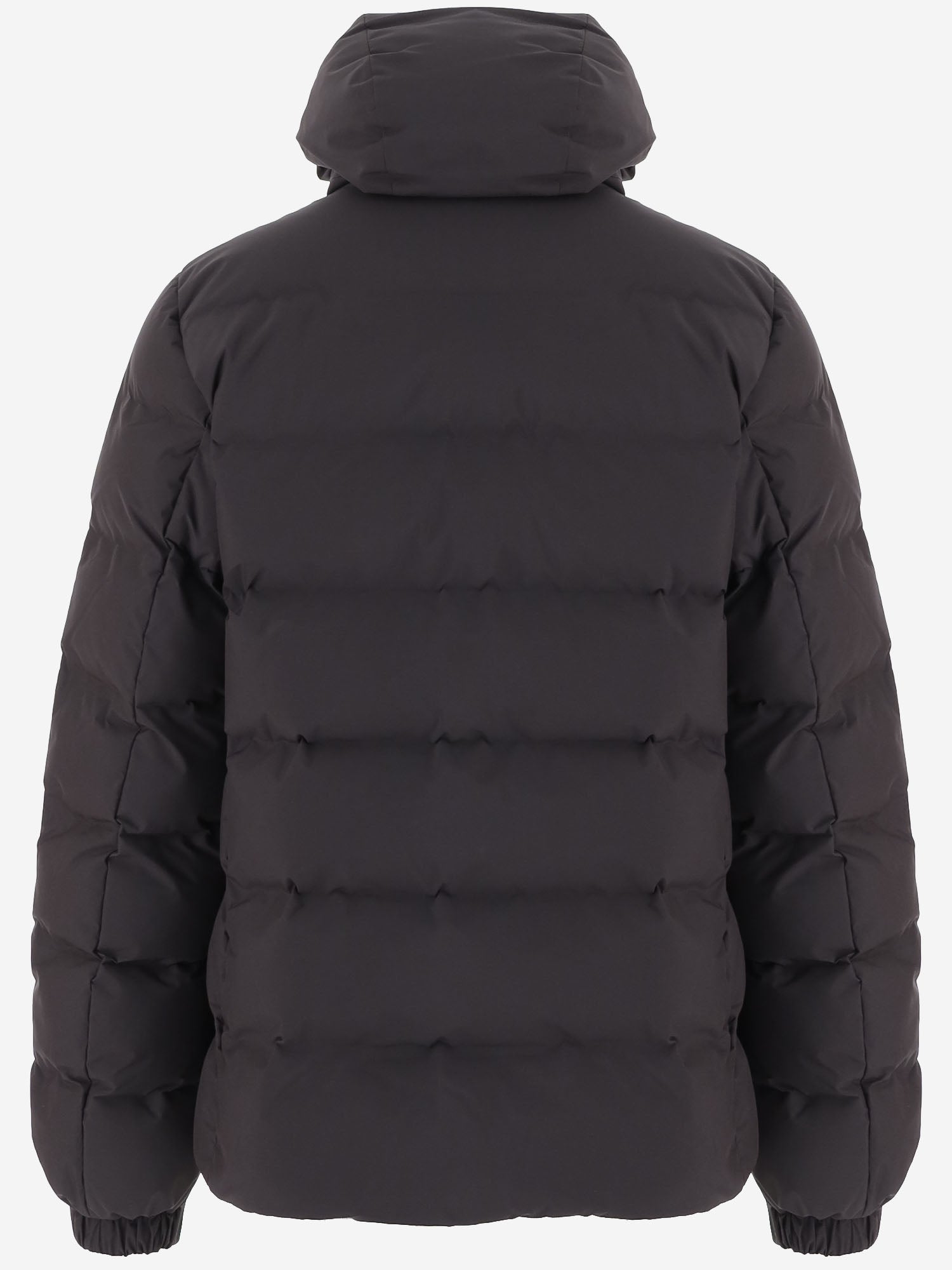 PIUMINO IN NYLON CON COLLO ALTO E TRAPUNTATURA A CANALI P31888M LEAF2340009 SAVE THE DUCK 