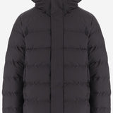 PIUMINO IN NYLON CON COLLO ALTO E TRAPUNTATURA A CANALI P31888M LEAF2340009 SAVE THE DUCK 