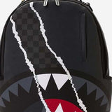 ZAINO CENTER RIP REVEALING GRAY CHECK 910B8502NSZ GRAY SPRAYGROUND 