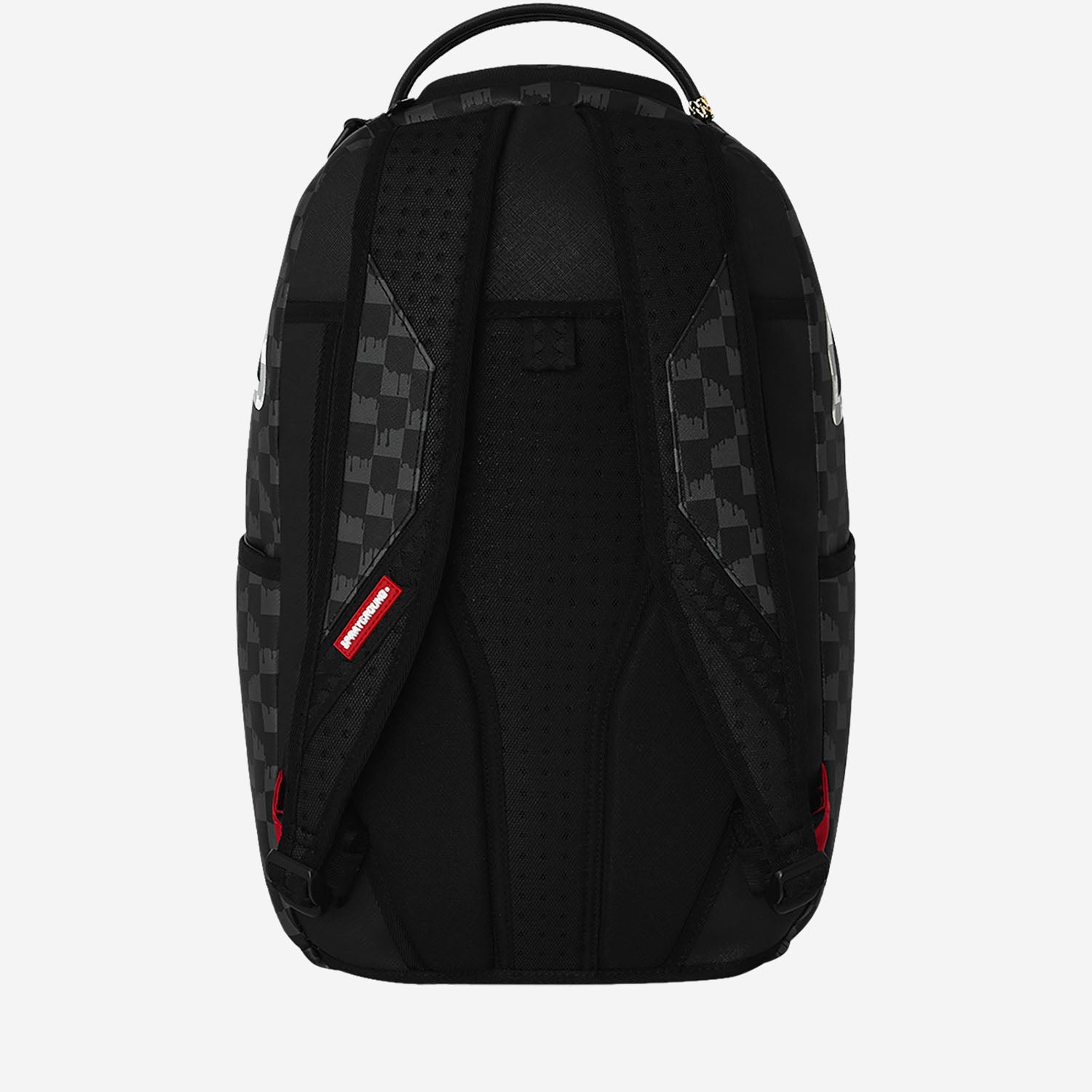 ZAINO BLACK AND WHITE DRIP CHECK SHARK 910B8553NSZ BLACKANDWHITE SPRAYGROUND 
