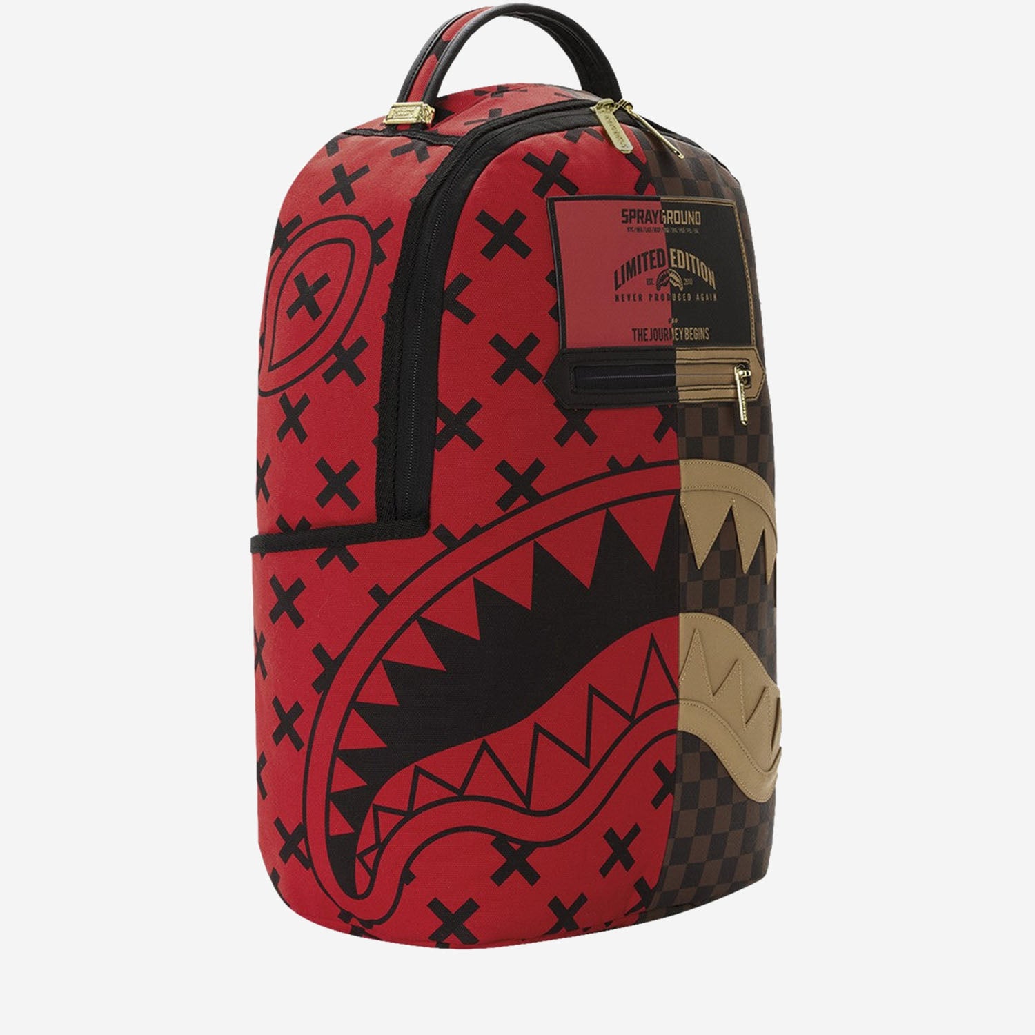 ZAINO REVERSE HALF SPLIT 910B8570NSZ REVERSEHALFSPLIT SPRAYGROUND 