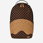 ZAINO EMBOSSED CHECK BROWN 910B8592NSZ BROWN SPRAYGROUND 