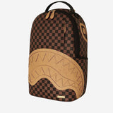 ZAINO EMBOSSED CHECK BROWN 910B8592NSZ BROWN SPRAYGROUND 