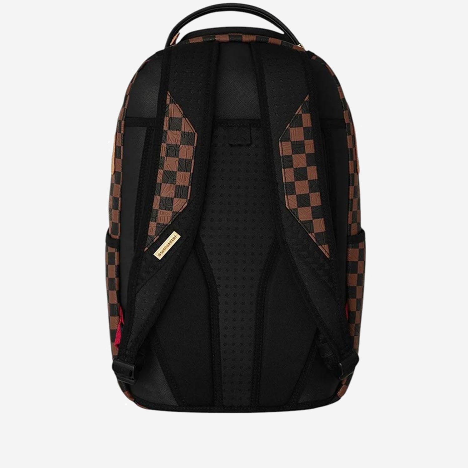 ZAINO EMBOSSED CHECK BROWN 910B8592NSZ BROWN SPRAYGROUND 
