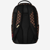 ZAINO EMBOSSED CHECK BROWN 910B8592NSZ BROWN SPRAYGROUND 