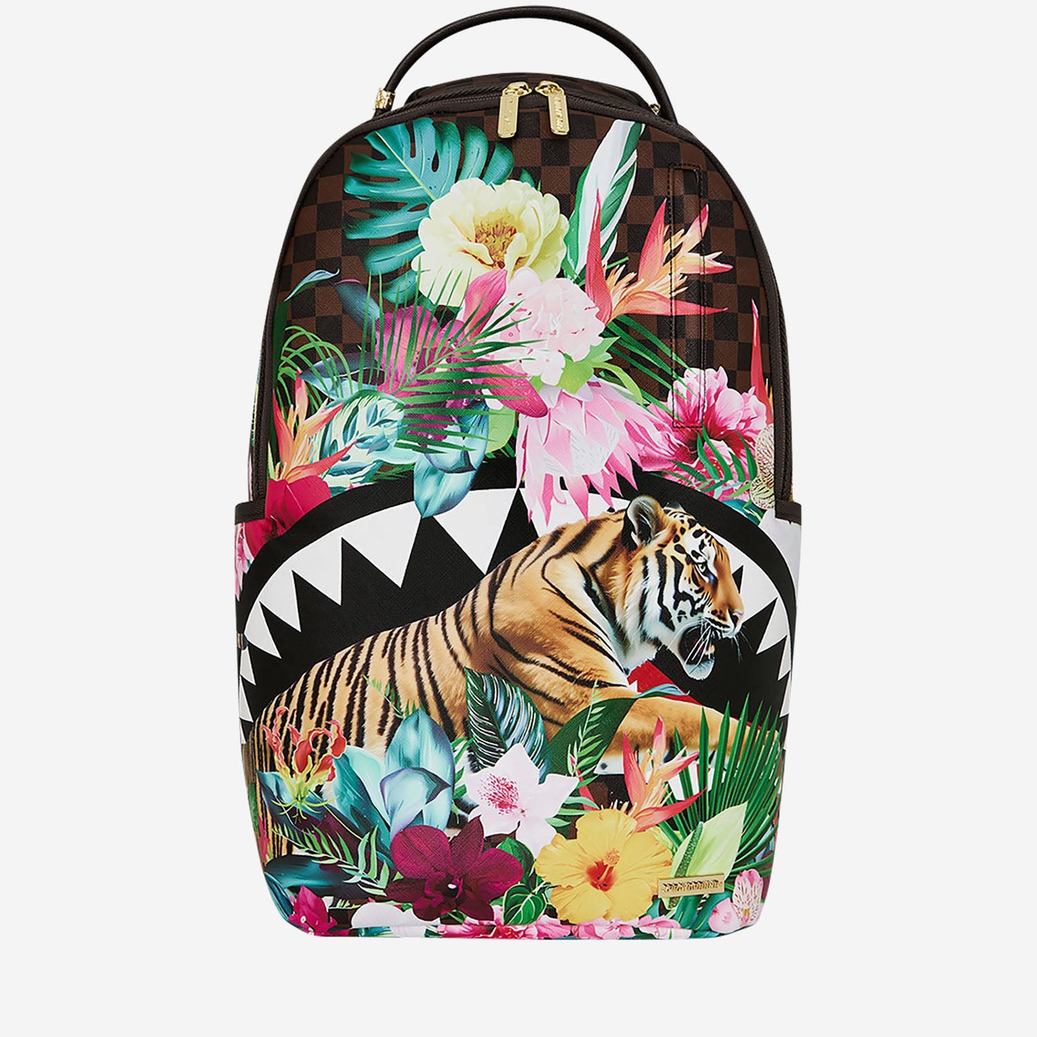 ZAINO FLOWERING JUNGLE SHARK 2 910B8626NSZ FLOWERINGJUNGLESHARK SPRAYGROUND 