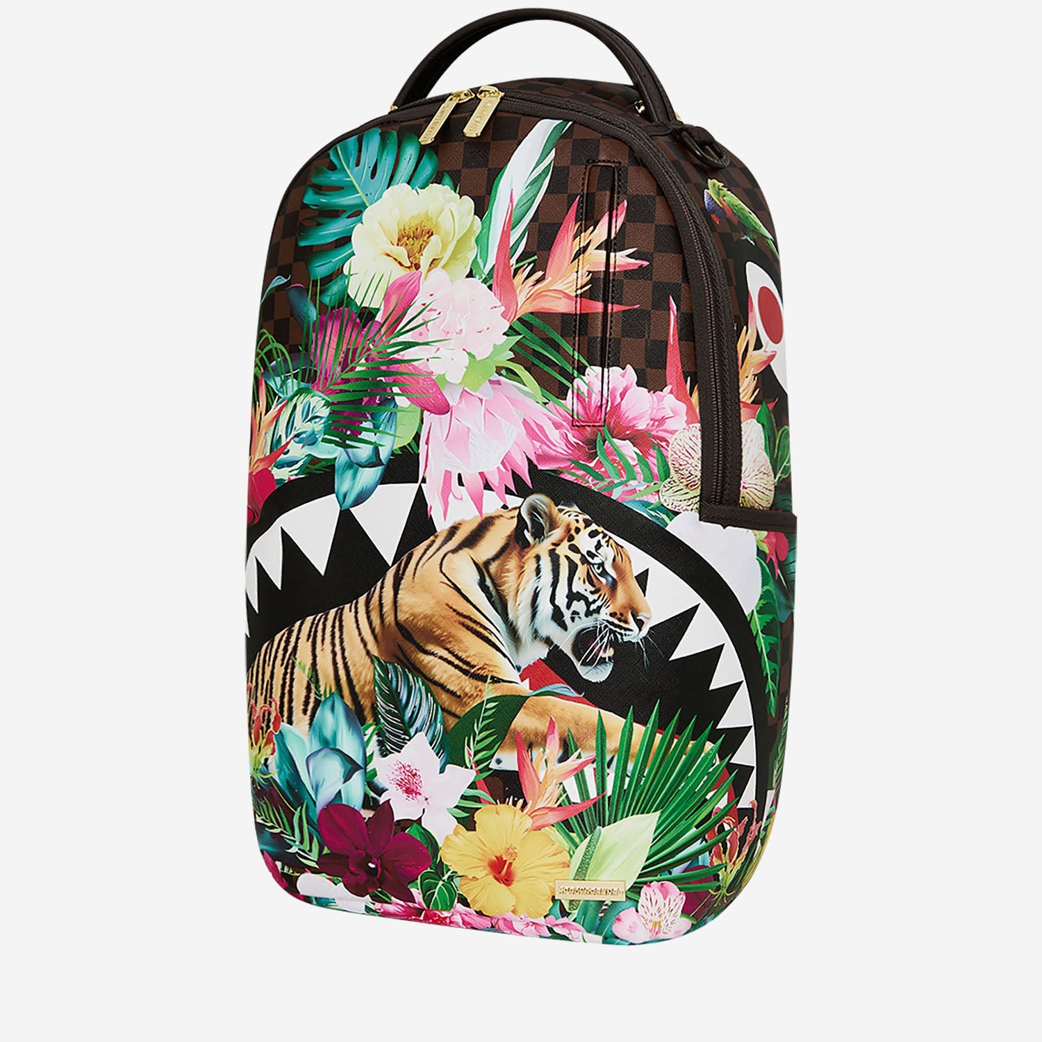 ZAINO FLOWERING JUNGLE SHARK 2 910B8626NSZ FLOWERINGJUNGLESHARK SPRAYGROUND 