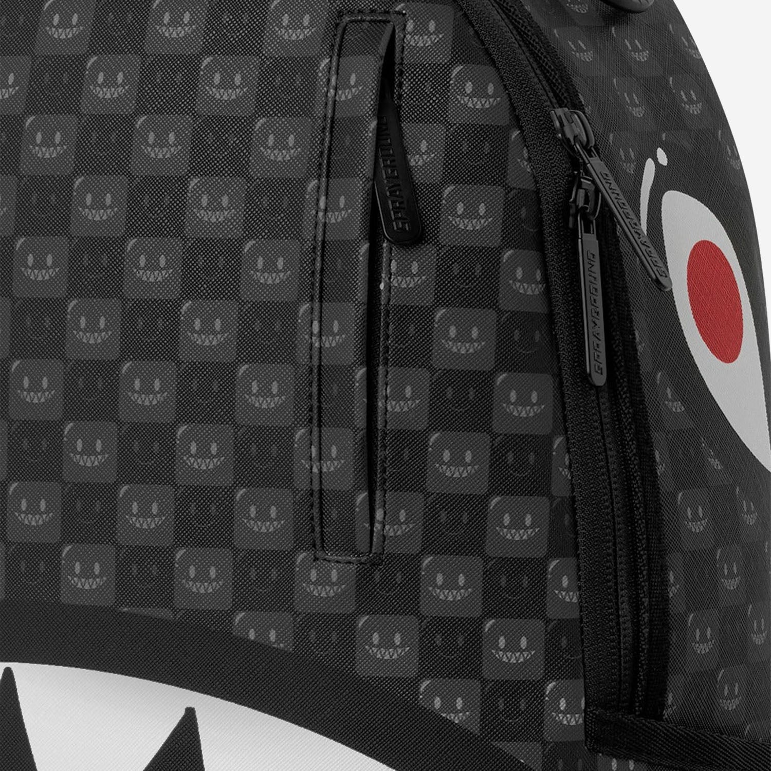 ZAINO SHARKS IN PARIS BUBBLY BLACK CHECK 910B8633NSZ BUBBLYBLACK SPRAYGROUND 