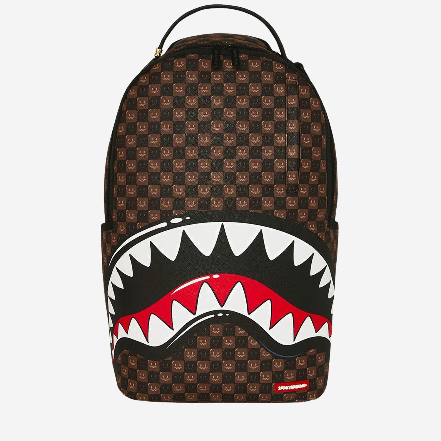 ZAINO SHARKS IN PARIS BUBBLE BROWN CHECK 910B8634NSZ BUBBLEBROWN SPRAYGROUND 