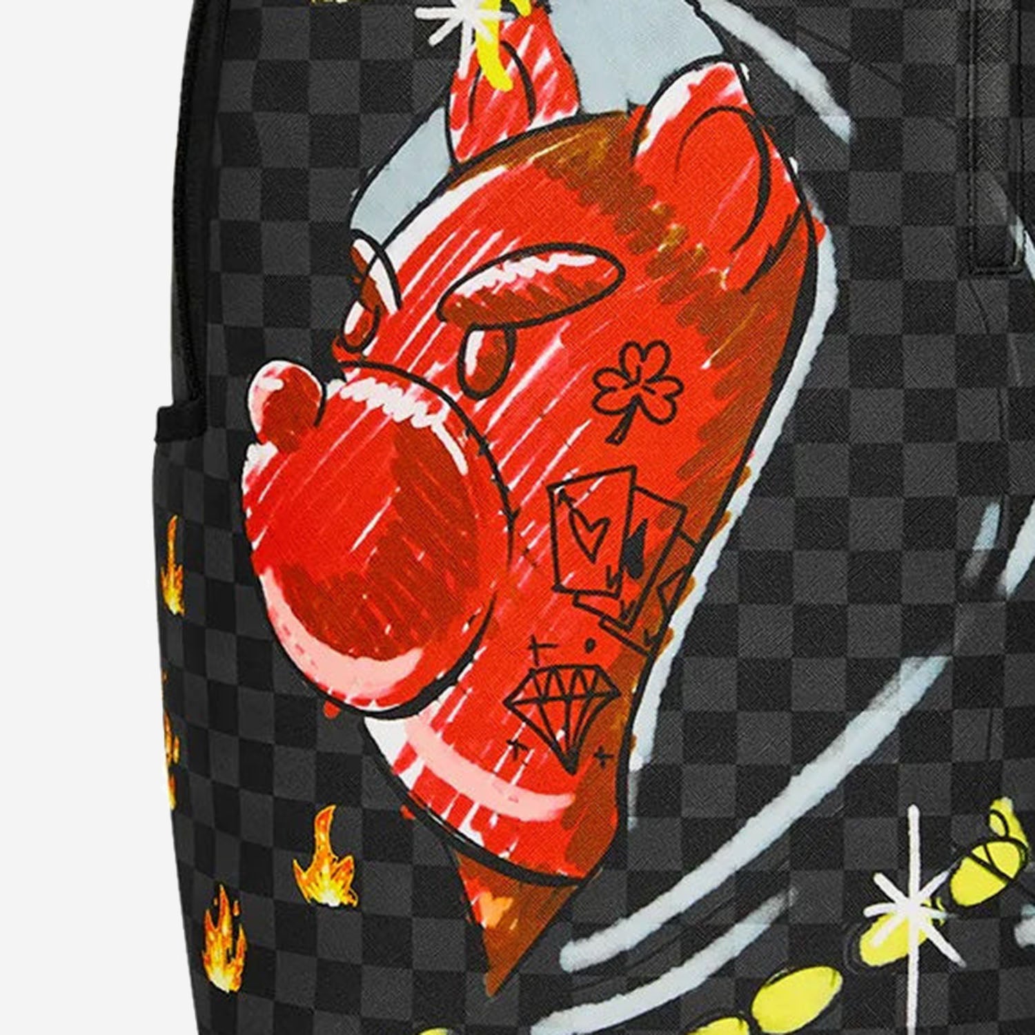 ZAINO DIABLO SKETCHY HOODIE 910B8690NSZ DIABLOSKETCHYHOODIE SPRAYGROUND 