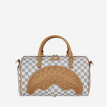 BORSA A MANO EMBOSSED CREAM CHECK MINI 910D9398NSZ CREAM SPRAYGROUND 