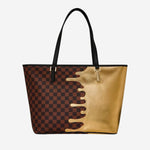BORSA TOTE SHARKS IN PARIS GOLD DRIP 910T9345NSZ GOLD SPRAYGROUND 