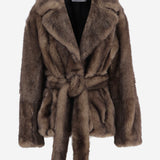 Giacca Silena in pelliccia sintetica 66756 947510300 STAND STUDIO 