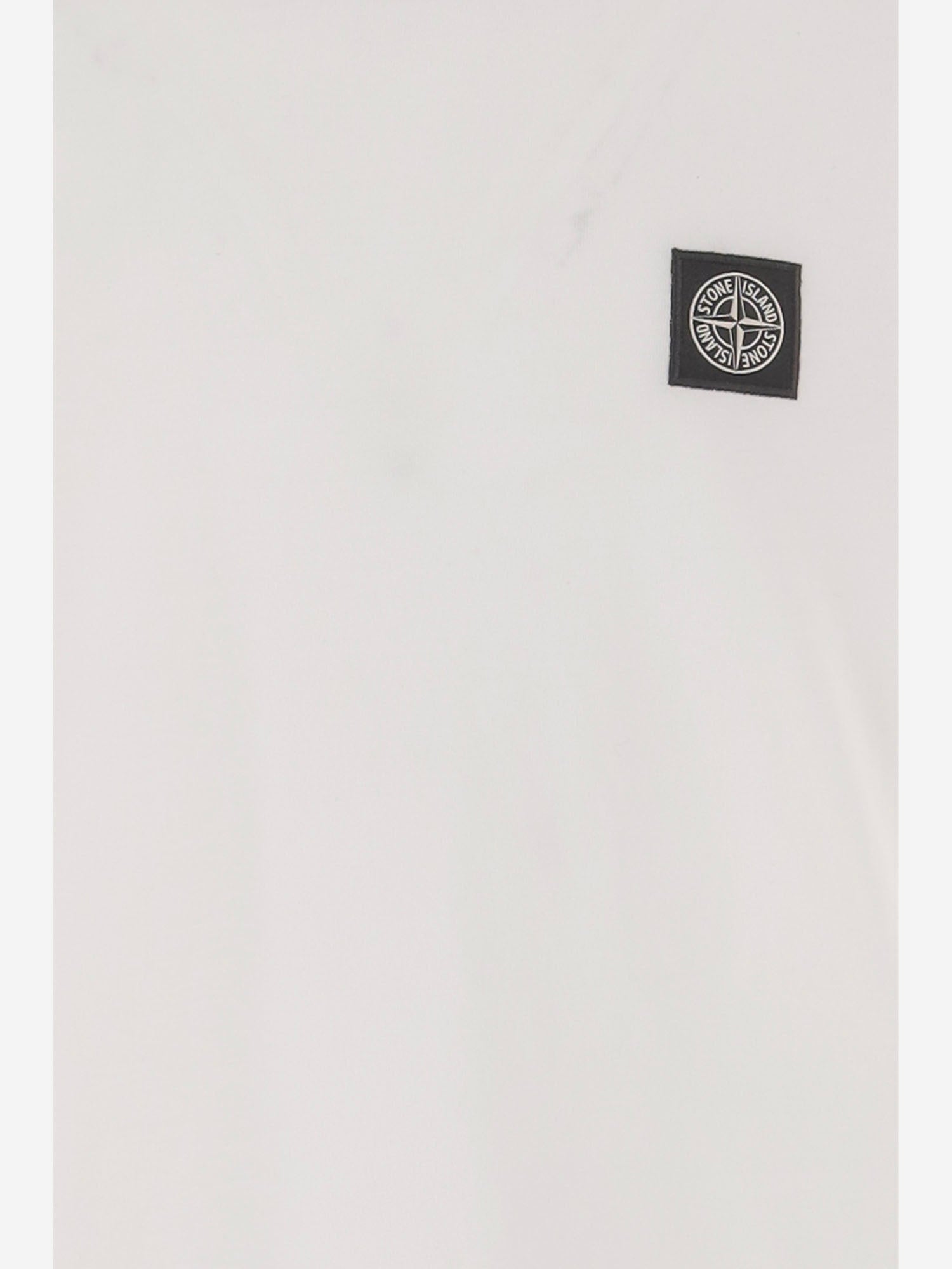 T-SHIRT IN COTONE CON LOGO 2100003 S0047V0001 STONE ISLAND KIDS 