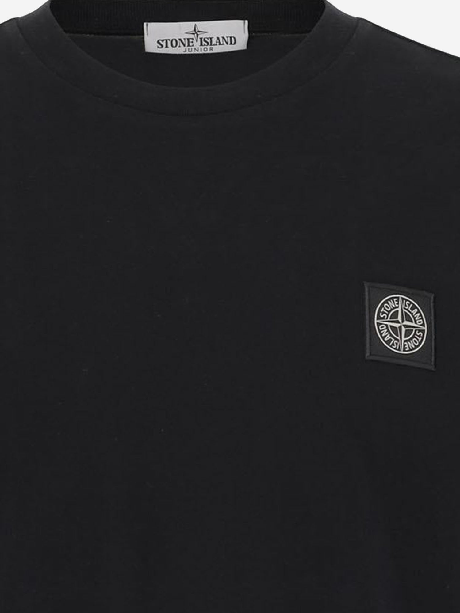 T-SHIRT IN COTONE CON LOGO 2100003 S0047V0029 STONE ISLAND KIDS 