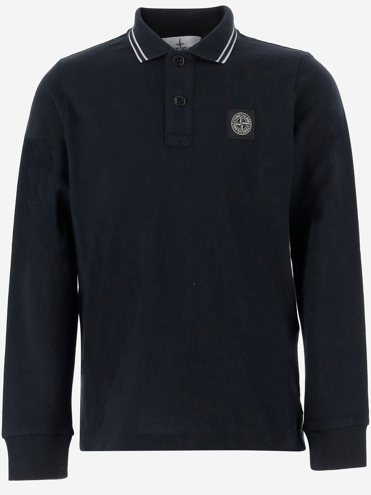 POLO IN COTONE CON LOGO 2200002 S0018V0020 STONE ISLAND KIDS 