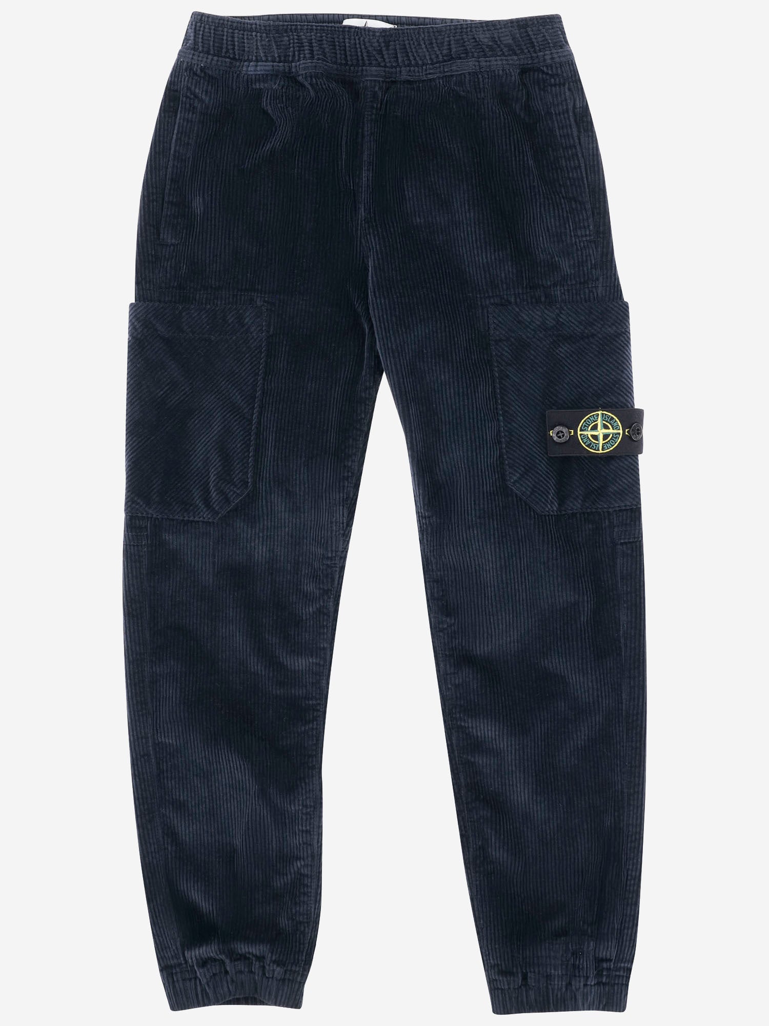 PANTALONI IN MISTO COTONE STRETCH CON LOGO 3100005 S0199V0020 STONE ISLAND KIDS 