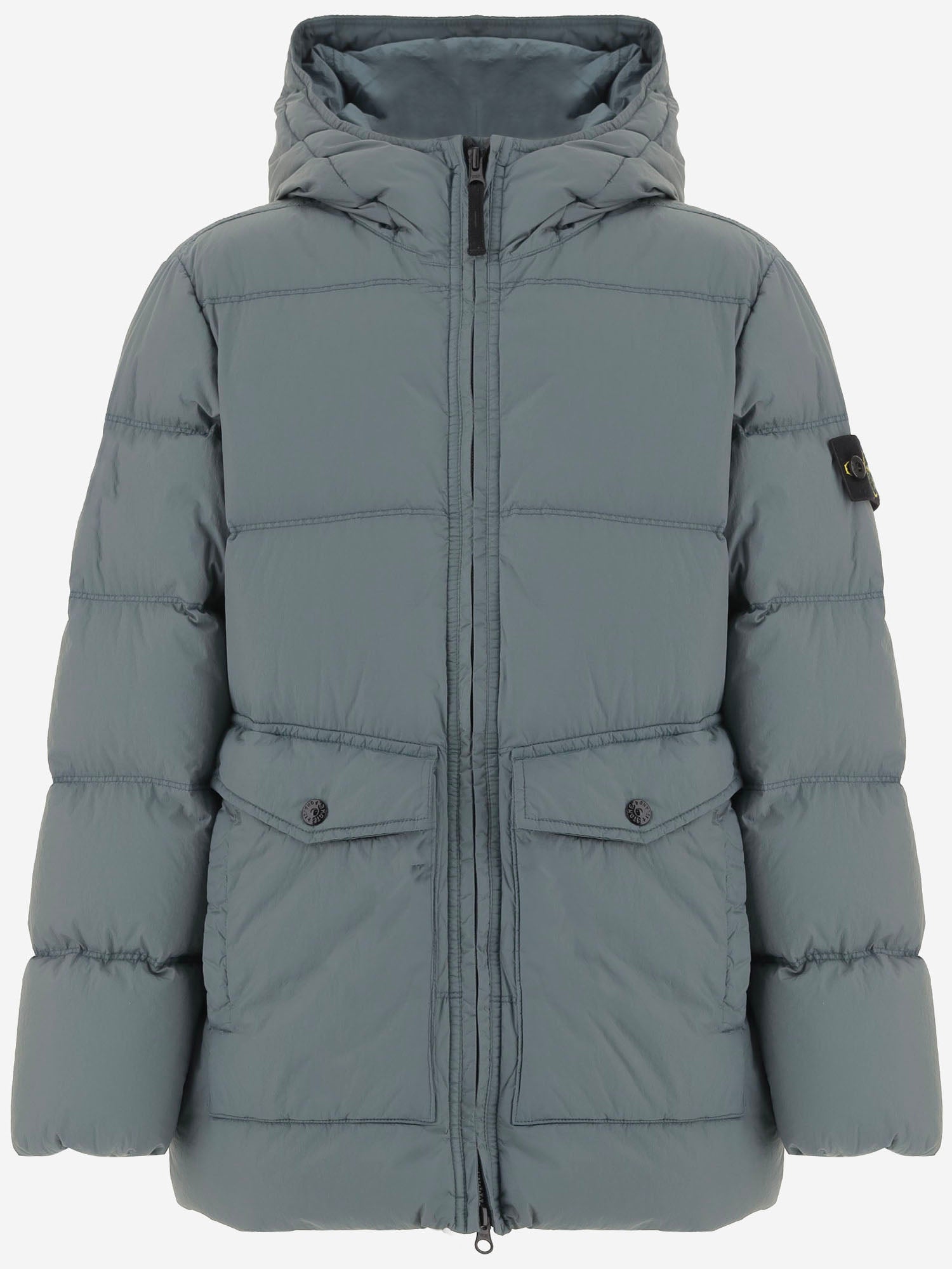 GIUBBOTTO TECNICO CON CAPPUCCIO 4100012 S0A23V004B STONE ISLAND KIDS 