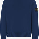 MAGLIA IN COTONE CON LOGO 5100019 S01A2V0020 STONE ISLAND KIDS 