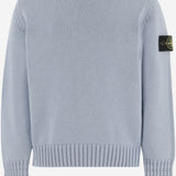 MAGLIA IN COTONE CON LOGO 5100019 S01A2V004A STONE ISLAND KIDS 
