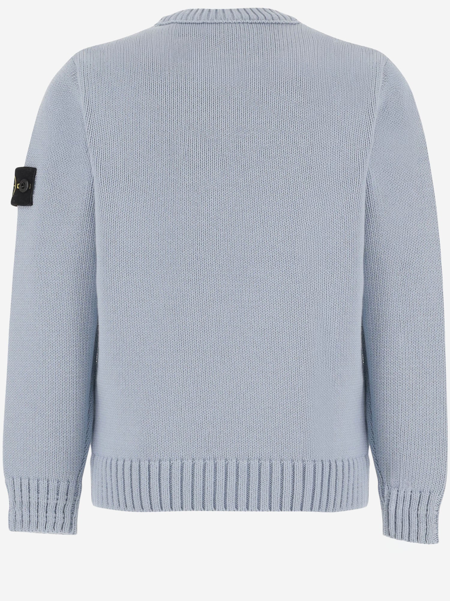 MAGLIA IN COTONE CON LOGO 5100019 S01A2V004A STONE ISLAND KIDS 