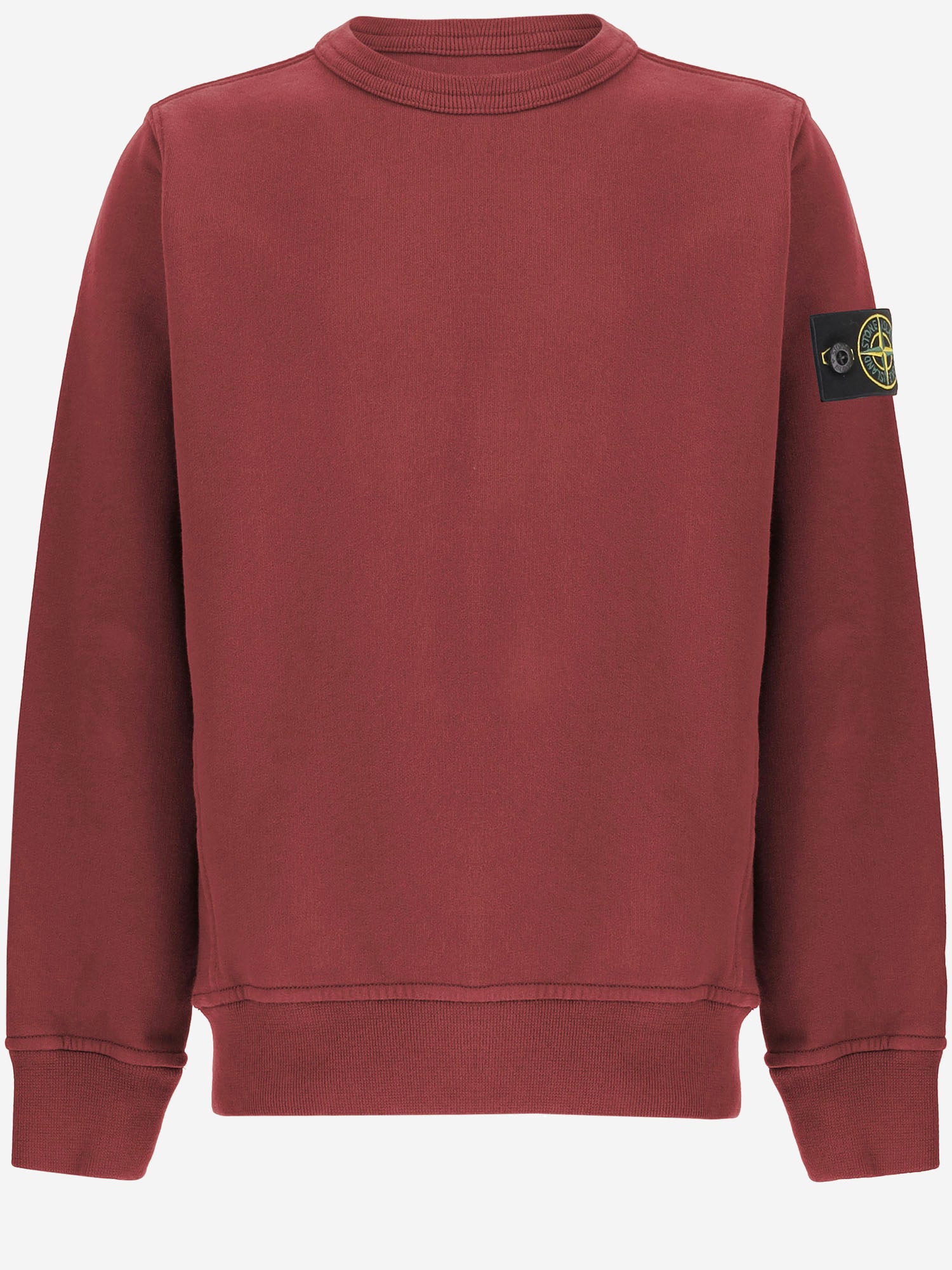 FELPA IN COTONE CON LOGO 6100001 S0A20V0014 STONE ISLAND KIDS 