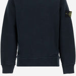 FELPA IN COTONE STRETCH CON LOGO 6100001 S0A20V0020 STONE ISLAND KIDS 