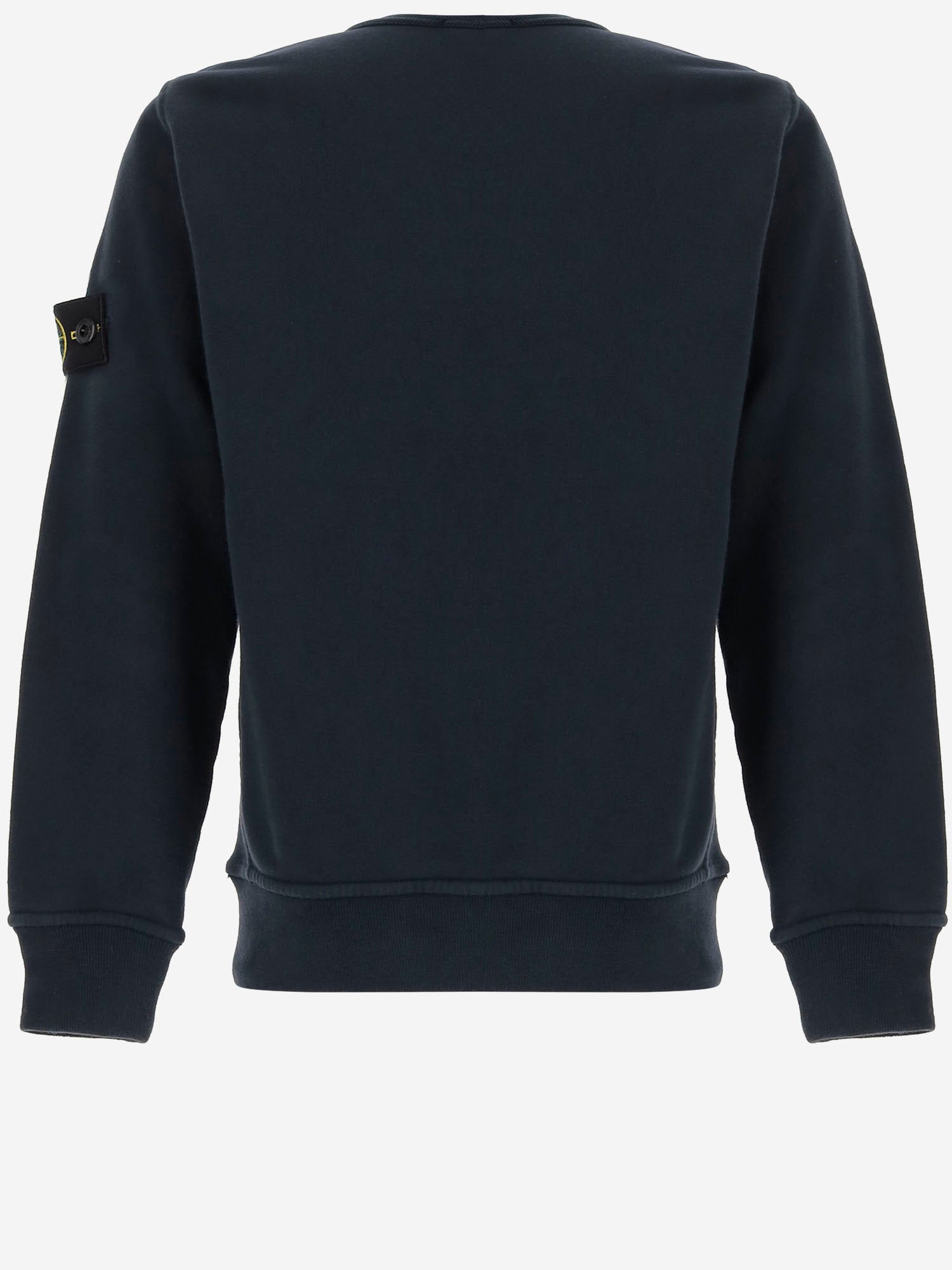 FELPA IN COTONE STRETCH CON LOGO 6100001 S0A20V0020 STONE ISLAND KIDS 