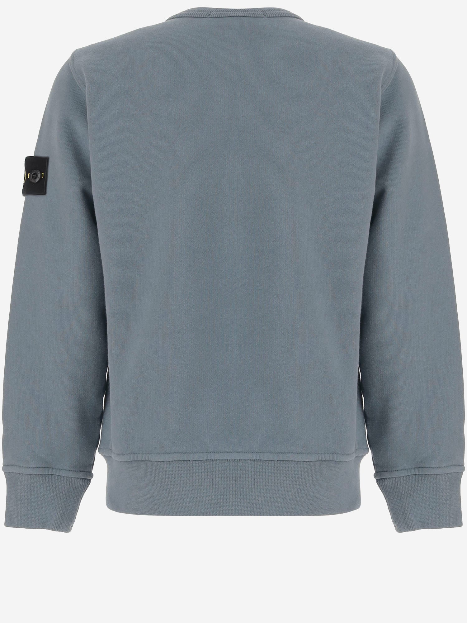 FELPA IN COTONE CON LOGO 6100001 S0A20V004B STONE ISLAND KIDS 