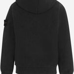 FELPA IN COTONE CON LOGO 6100006 S0A20V0029 STONE ISLAND KIDS 