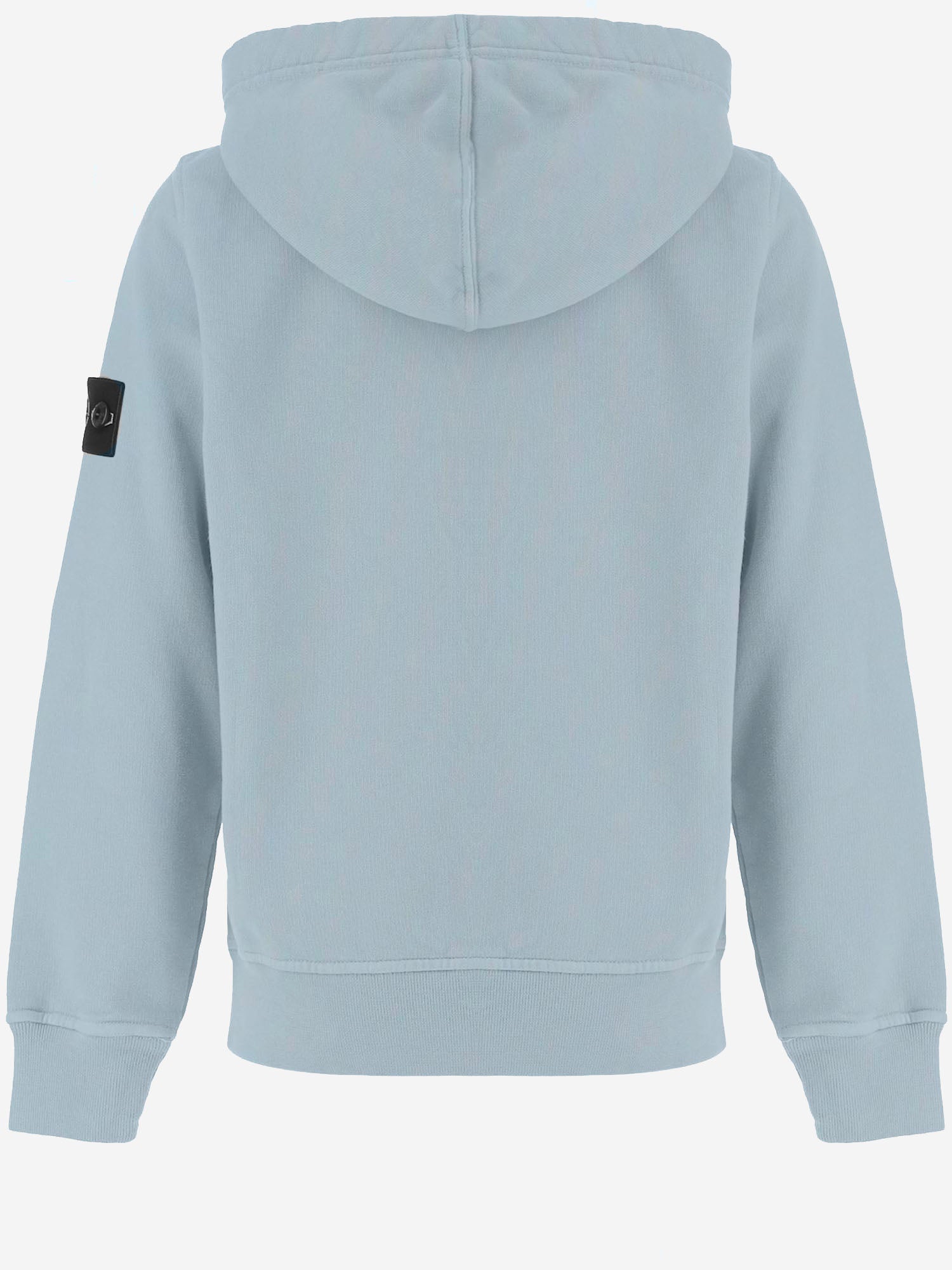 FELPA IN COTONE CON CAPPUCCIO E PATCH LOGO 6100006 S0A20V004A STONE ISLAND KIDS 