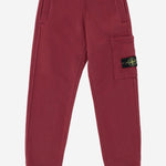 PANTALONI IN COTONE CON LOGO 6200002 S0A20V0014 STONE ISLAND KIDS 