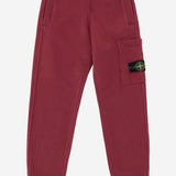 PANTALONI IN COTONE CON LOGO 6200002 S0A20V0014 STONE ISLAND KIDS 